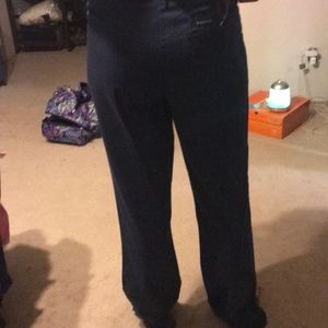 Navy blue scrub pants